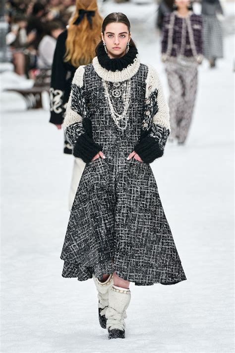 vogue chanel cruise 2019|Chanel fall dresses.